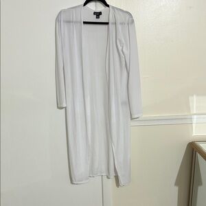 Love White Ribbed Top